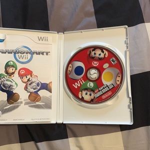 Super Mario Wii game, not original packaging